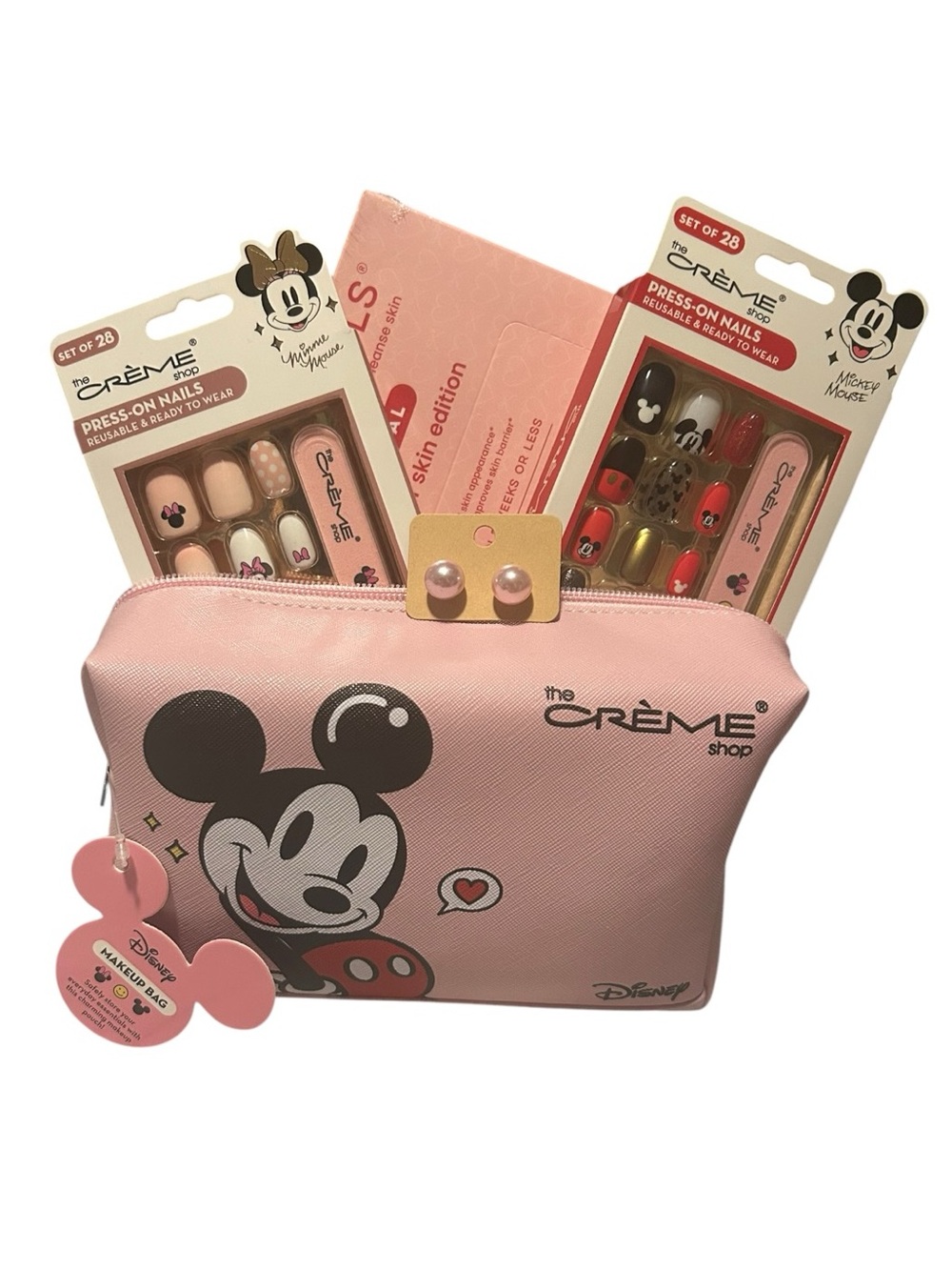 NWT- Disney Mickey & Mini Mouse/The Crème Shop Bundle- 5 pieces